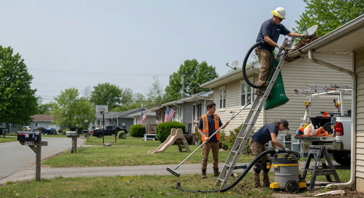 Gutter Installation in Indiana near me